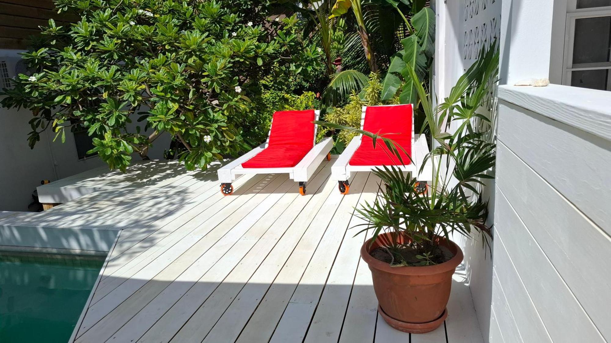 Amanda'S Place Casa Amancer - Sea View, Pool And Tropical Garden Кей-Колкер Экстерьер фото